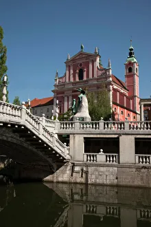 Pink Prints: Ljubljana, Slovenia, Europe