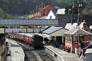 Railway Prints: Llangollen Railway, Station, Llangollen