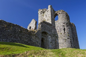 Llansteffan Castle, Carmarthenshire, Wales, United Kingdom, Europe