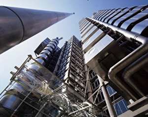 Lloyds Building Prints: Lloyds Building, architect Richard Rogers, City of London, London, England