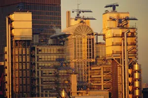 Glass Prints: Lloyds Building, City of London, London, England, UK, Europe
