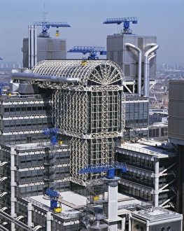 The Lloyds Building, designed by Richard Rogers, City of London, London