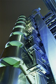 The Lloyds Building, designed by Richard Rogers, City of London, London