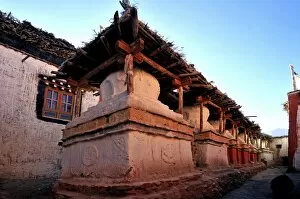 Lo-Manthang monastery, Mustang, Nepal, Asia