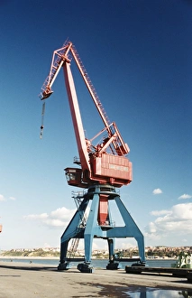 Equipment Prints: Loading crane at Port Santurtzi