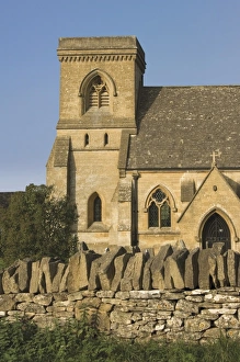 Parish Prints: Local parish church, Snowshill village, The Cotswolds, Gloucestershire