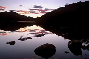 Loch Prints: Loch Achray at sunset