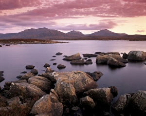 Loch Druidibeg Nature Reserve at sunset
