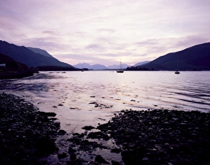 Loch Levan at sunset