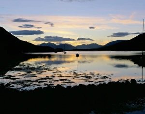 Highland Prints: Loch Leven at sunset
