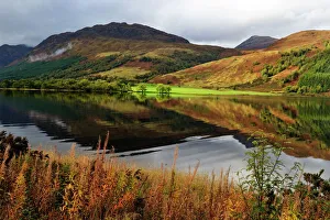 Autumnal Prints: Loch Lochy, Inverness, Scotland, United Kingdom, Europe