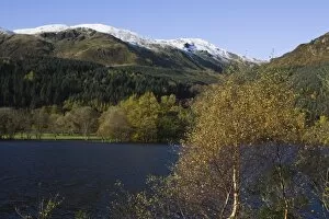 Loch Lubnaig in autumn, Trossachs, Stirlingshire, Scotland, United Kingdom, Europe
