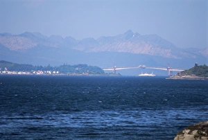 Skye Prints: Lochalsh Bridge linking mainland to Skye