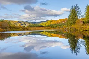 Autumnal Prints: Lochan Reoidhte, Loch Lomond and The Trossachs National Park, Scotland, United Kingdom