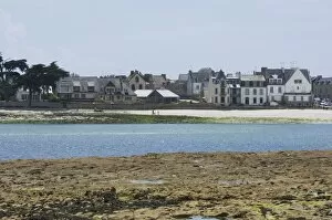 Loctudy on the River Odet estuary, Southern Finistere, Brittany, France, Europe