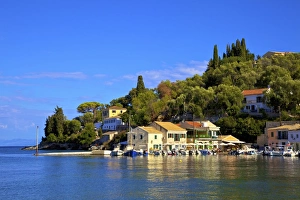 Loggos Harbour, Paxos, The Ionian Islands, Greek Islands, Greece, Europe