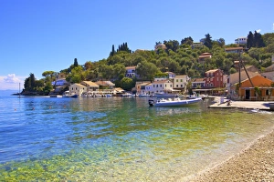 Loggos Harbour, Paxos, The Ionian Islands, Greek Islands, Greece, Europe