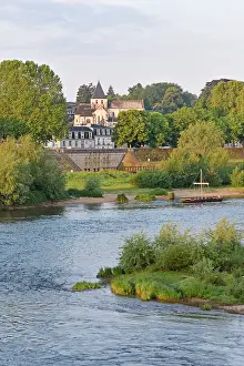 Relax Prints: The Loire River at Amboise, Touraine