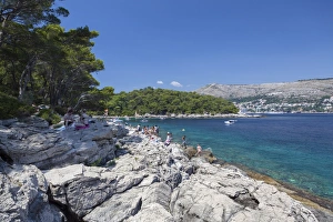Lokrum Island Prints: Lokrum Island, Dubrovnik, Dalmatia, Croatia, Europe