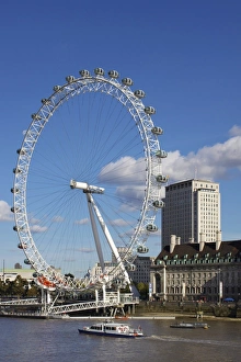 London Eye, River Thames, London, England, United Kingdom, Europe