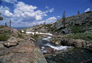 Long Lake near Mount Elwell, Basin Lakes area, Northern California, United States of America Long Lake near Mount Elwell, Basin Lakes area, Northern California, United States of America