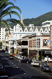 Long Street in the centre of town