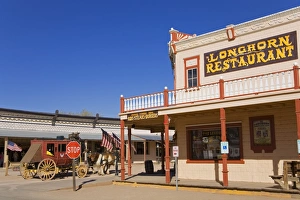 Tomb Stone Prints: Longhorn Restaurant, Tombstone, Cochise County, Arizona, United States of America