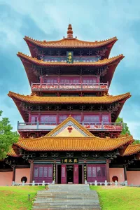 Porcelain Prints: Longzhu (Dragon Pearl) Pagoda at Taoyang Alley