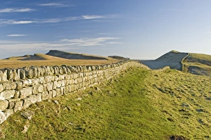 Kings Hill Prints: Looking east to Kings Hill and Sewingshields Crag