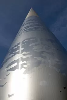 Looking up at the Monument of Light (The Spike)