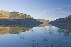 Water Industry Prints: Looking north in the early morning over Lake Thirlmere