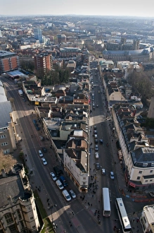 Bristol Prints: Looking down Park Street, Bristol, England, United Kingdom, Europe