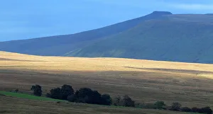 Outdoor Activities Prints: Looking towards Pen-y-Fan, Brecon Beacons, Powys, Wales, United Kingdom, Europe