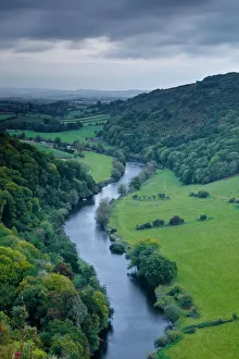 Rolling Landscape Prints: Looking down on the River Wye from Symonds Yat rock