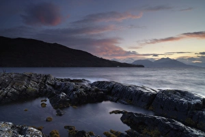 Skye Prints: Looking towards the Scottish mainland from Loch na Dal, Isle of Skye, Scotland