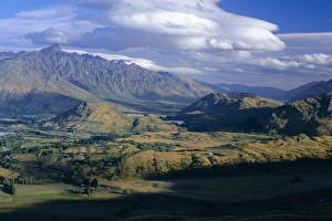 The Remarkables Prints: Looking south east from Coronet Peak towards the Shotover