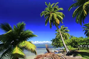Relax Prints: Looking towards Tahiti Iti from east coast Tahiti