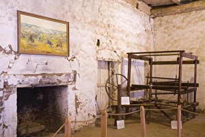 San Miguel Prints: Loom, Mission San Miguel Arcangel, San Miguel, California, United States of America