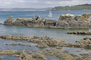 Loquirec coast, North Finistere, Brittany, France, Europe