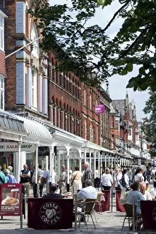 Images Dated 25th June 2009: Lord Street, the main street of Southport, Merseyside, England, United Kingdom, Europe
