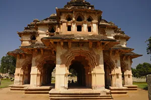 Karnataka Prints: Lotus Mahal, Hampi, UNESCO World Heritage Site, Karnataka, India, Asia