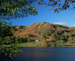 Images Dated 28th July 2008: Loughrigg Tarn and Fell, Lake District National Park, Cumbria, England
