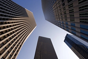 Images Dated 19th February 2007: Low angle view of office buildings