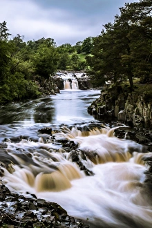 Teesdale Prints: Low Force waterfall, Teesdale, England, United Kingdom, Europe