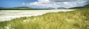 Images Dated 6th November 2008: Low tide at Seilebost Beach, Isle of Harris. Outer Hebrides, Scotland, United Kingdom