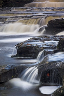 Wensleydale Prints: Lower Aysgarth Falls near Hawes, Wensleydale, Yorkshire Dales National Park