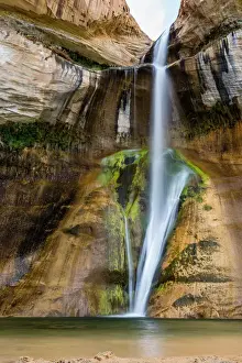 Flowing Prints: Lower Calf Creek Falls, Grand Staircase-Escalante National Monument