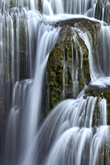 Washington Prints: Lower Lewis River Falls detail, Gifford Pinchot National Forest, Washington, United