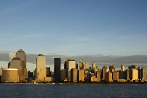 Hudson River Prints: Lower Manhattan skyline across the Hudson River