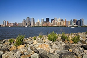 Jersey City Prints: Lower Manhattan viewed from Liberty Park